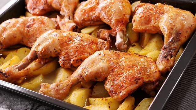 Pollo al Horno con Papas